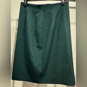 Charter Club Midi Green Skirt Size 10